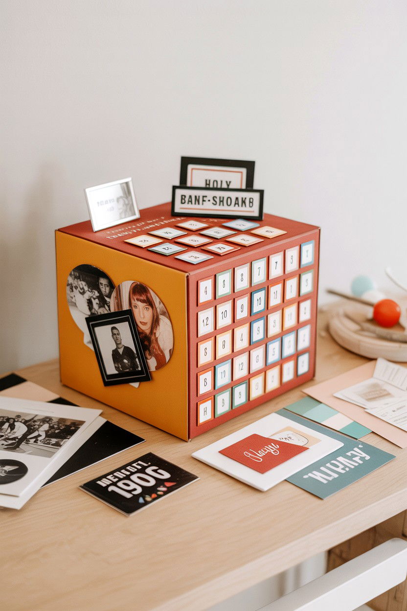 Memory Lane Explosion Box - 25 Valentine's Day Explosion Box Ideas