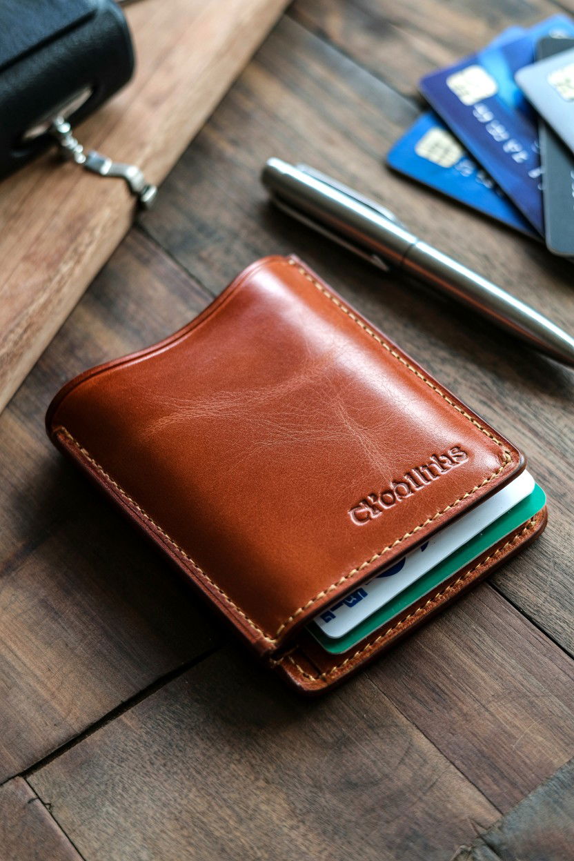 Mens Leather Wallet - 25 Romantic Gifts for Boyfriend on Valentine's Day