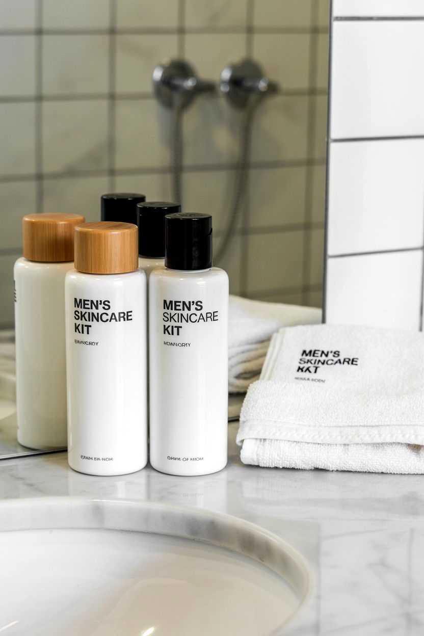Mens Skincare Starter Kit - 25 Valentine's Day Gifts for New Boyfriend