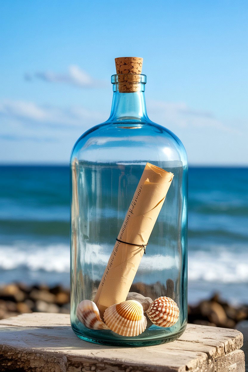 Message in a Bottle Gift - 25 Valentine's Day Reason Why I Love You Ideas