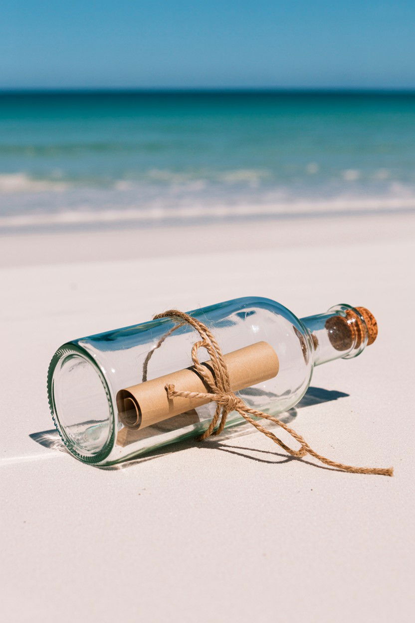 Message in a bottle - 25 Valentine's Day Thoughtful Gesture Ideas