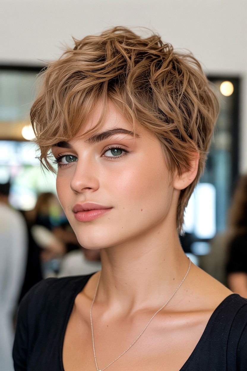 Messy Pixie Cut - 25 Valentine's Day Short Hair Ideas
