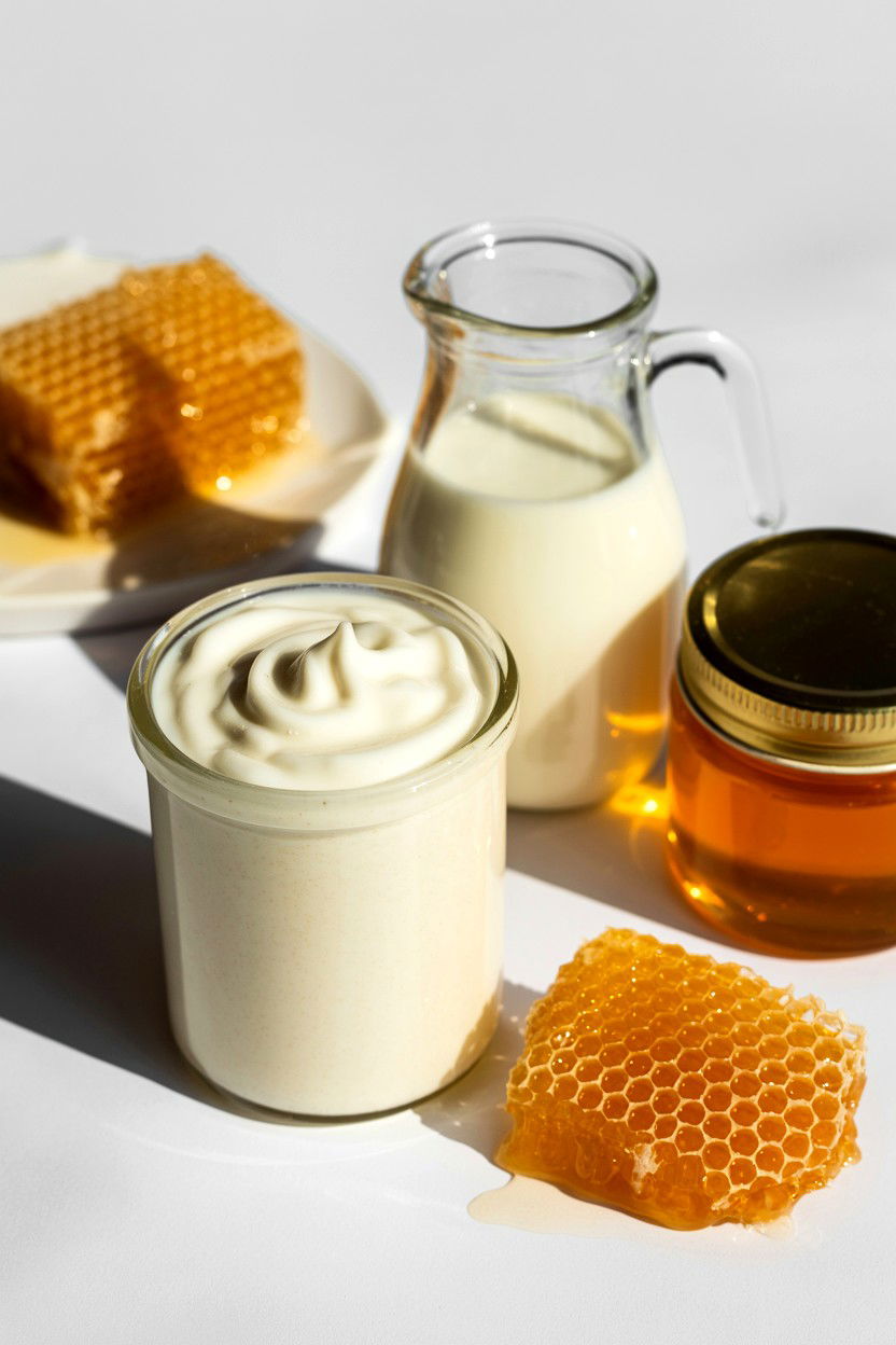 Milk Honey Scrub - 25 Valentine's Day Body Scrub Ideas