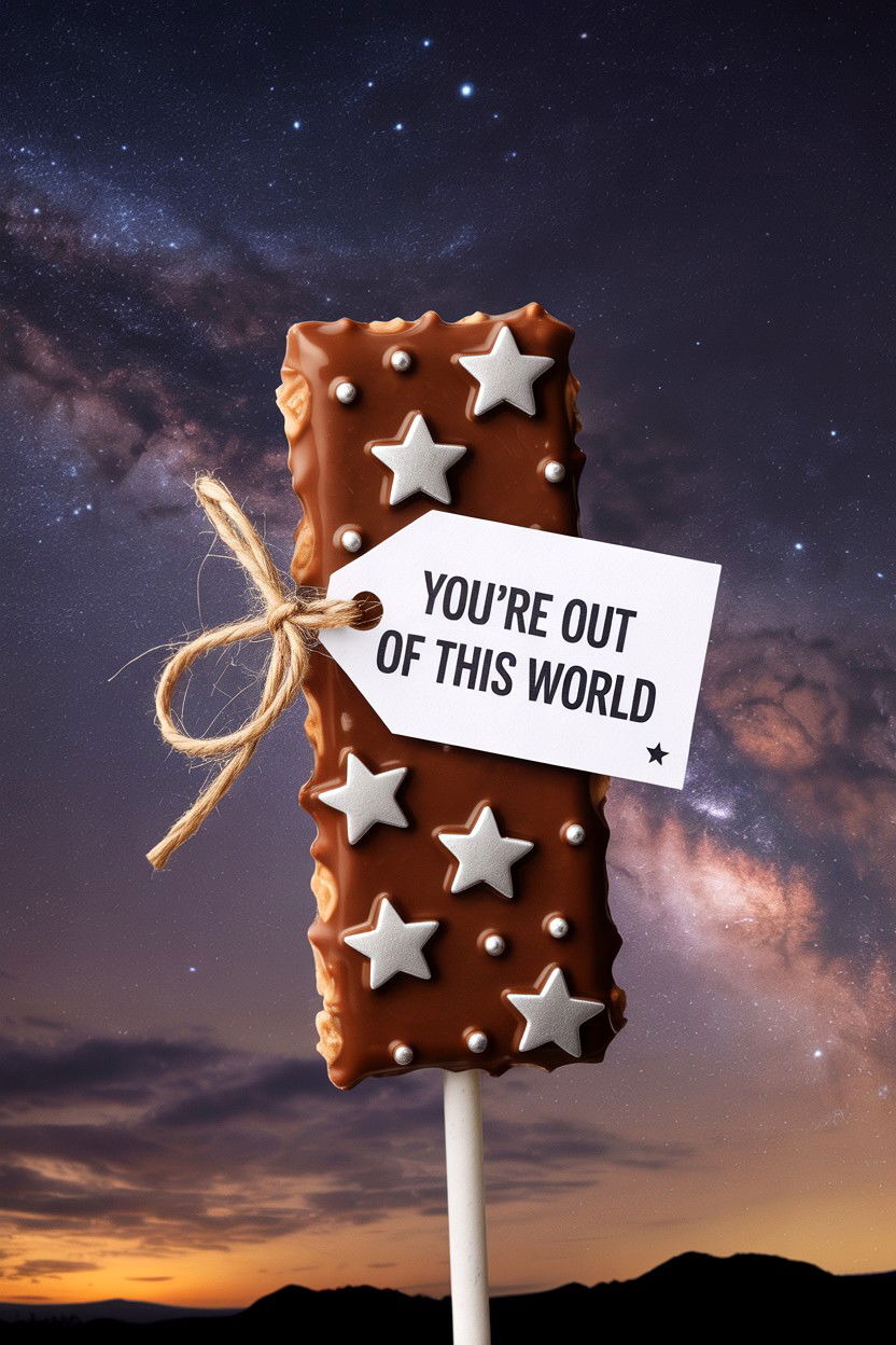 Milky way candy puns - 25 Valentine's Day Candy Sayings