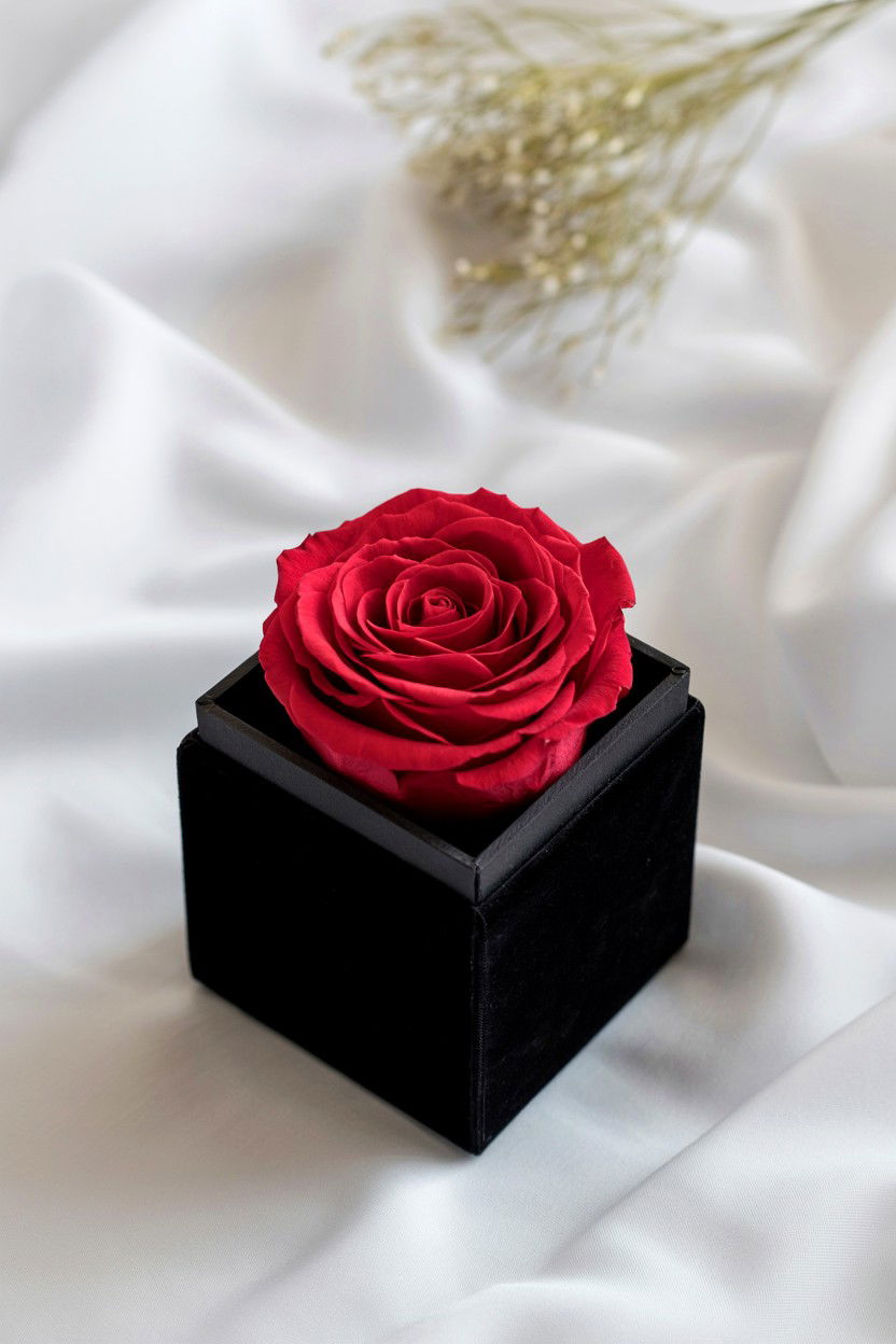 Mini Infinity Rose Box - 25 Valentine's Day Infinity Rose Ideas