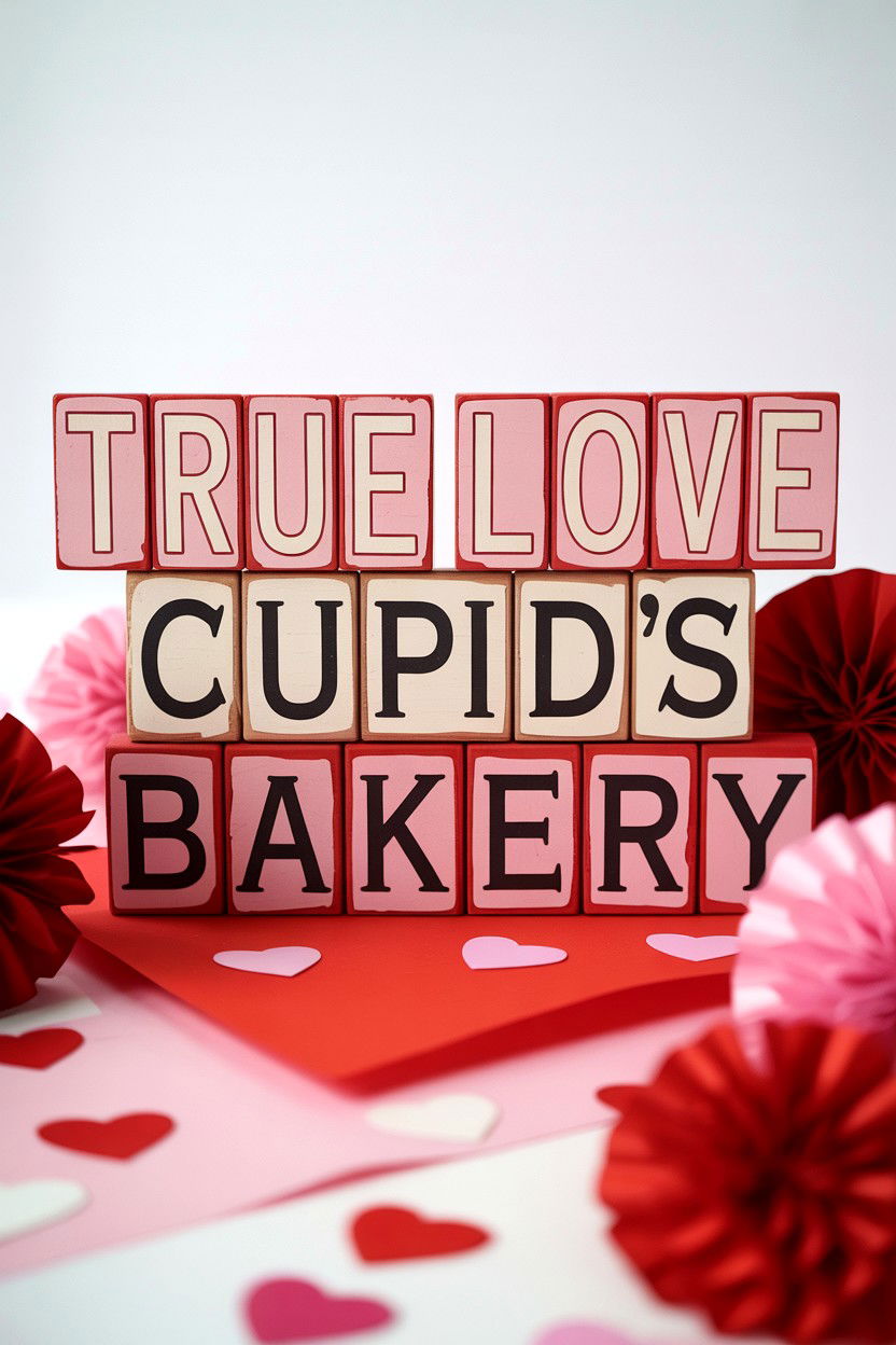 Mini valentine signs - 25 Valentine's Day Kitchen Tiered Tray Ideas
