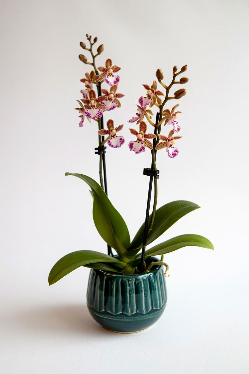 Miniature Orchid Pot - 25 Valentine's Day Orchid Ideas