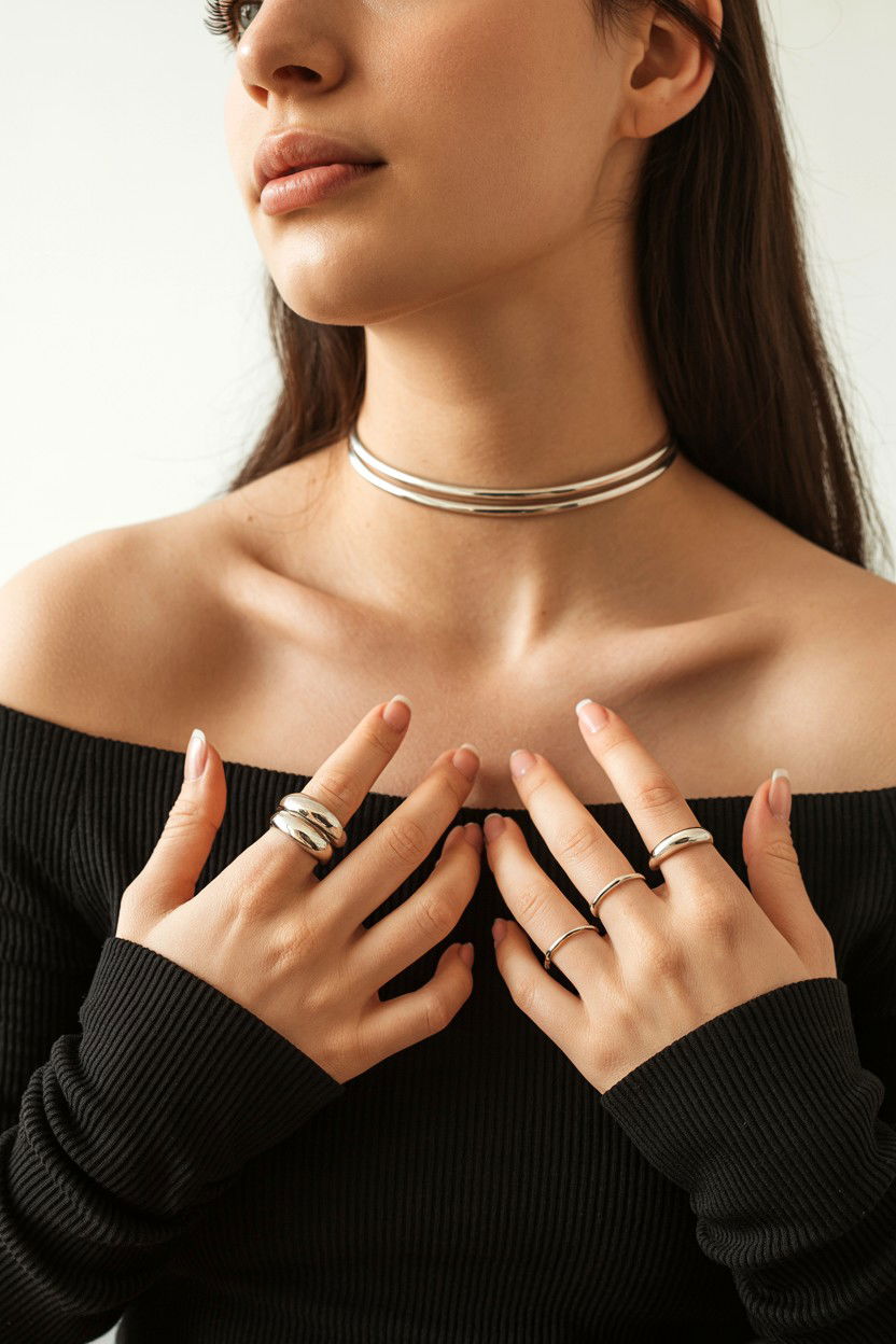 Minimalist Choker - 25 Jewelry Valentine's Day Gifts for Her