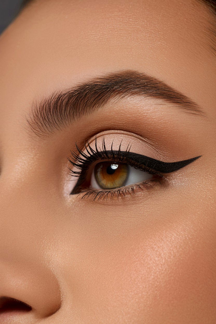 Minimalist Doe Eye - 25 Valentine's Day Doe Eye Makeup