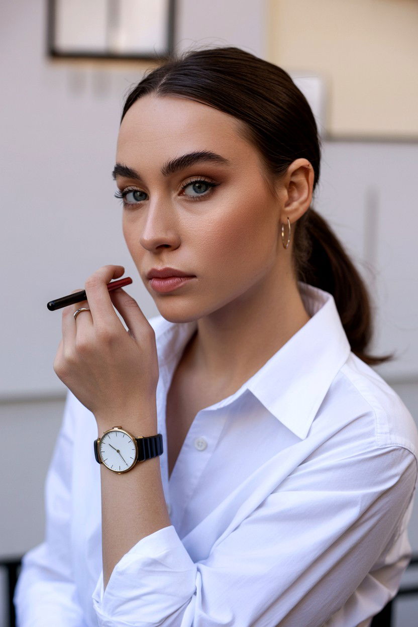 Minimalist Eye Makeup - 25 Natural Valentine's Day Makeup Looks