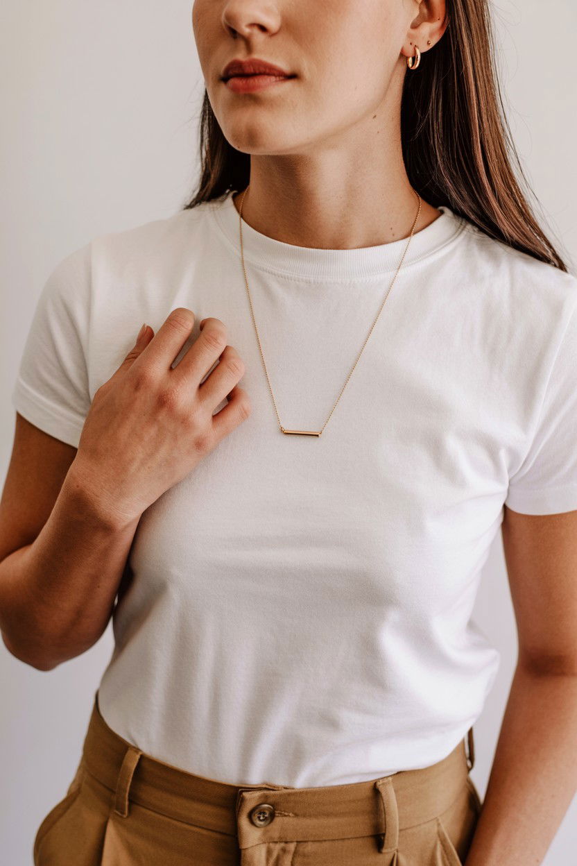 Minimalist Gold Jewelry - 25 Valentine's Day Jewelry Gift Ideas