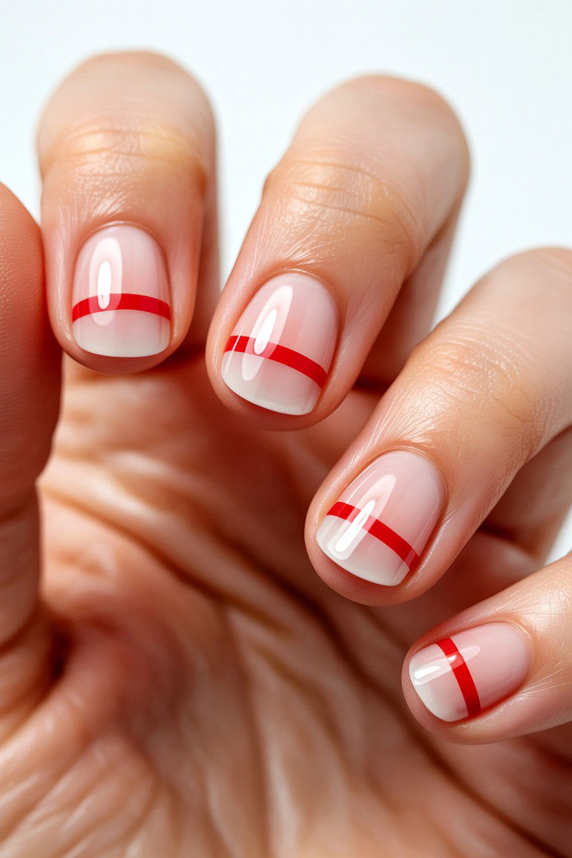 Minimalist Nail Art - 25 Elegant Valentine's Day Nails