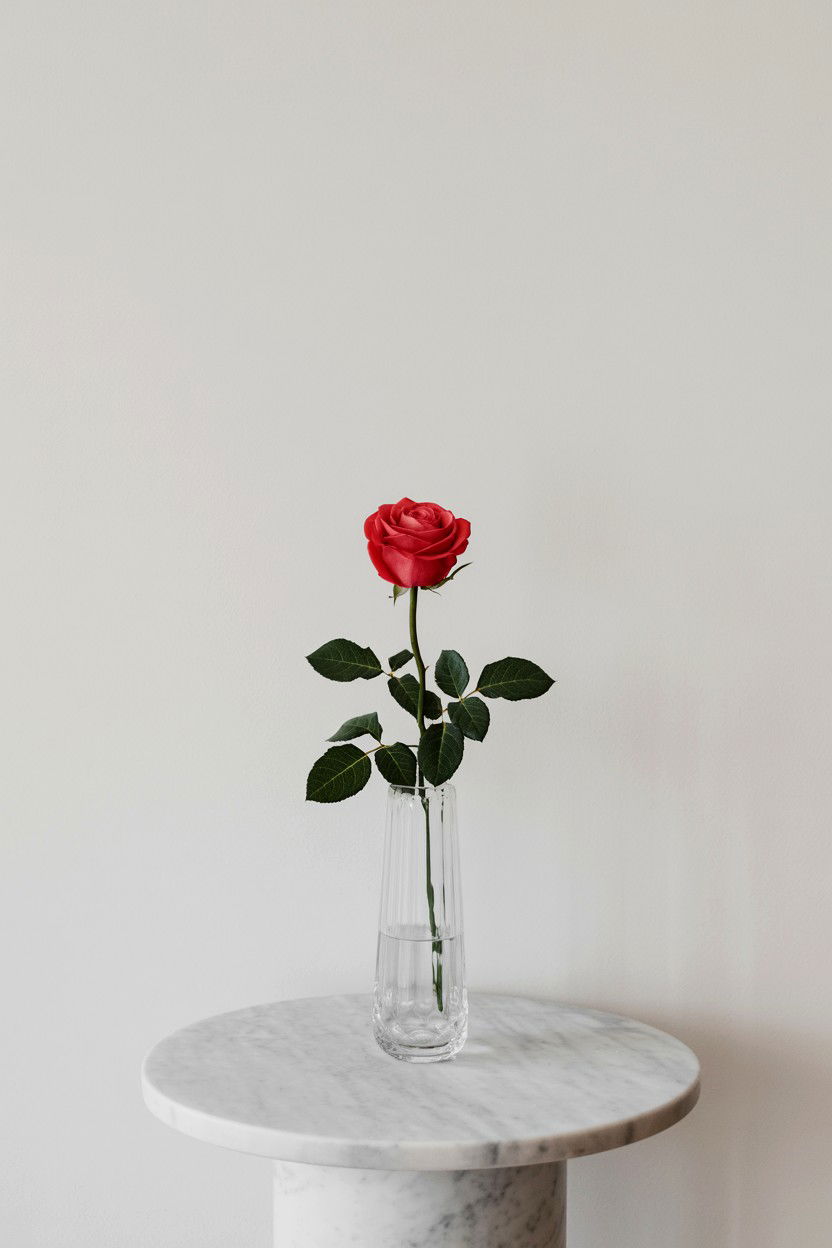 Minimalist Valentine Caption - 25 Valentine's Day Instagram Caption Ideas