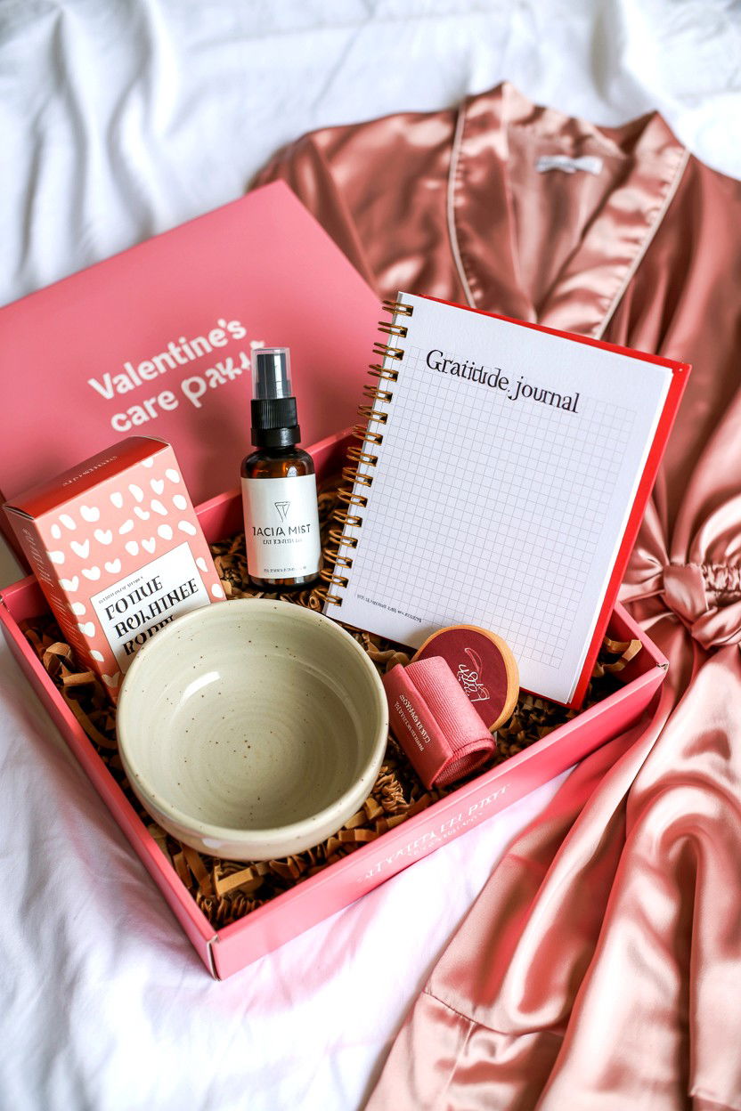 Morning Routine Box - 25 Valentine's Day Care Package Ideas for Her