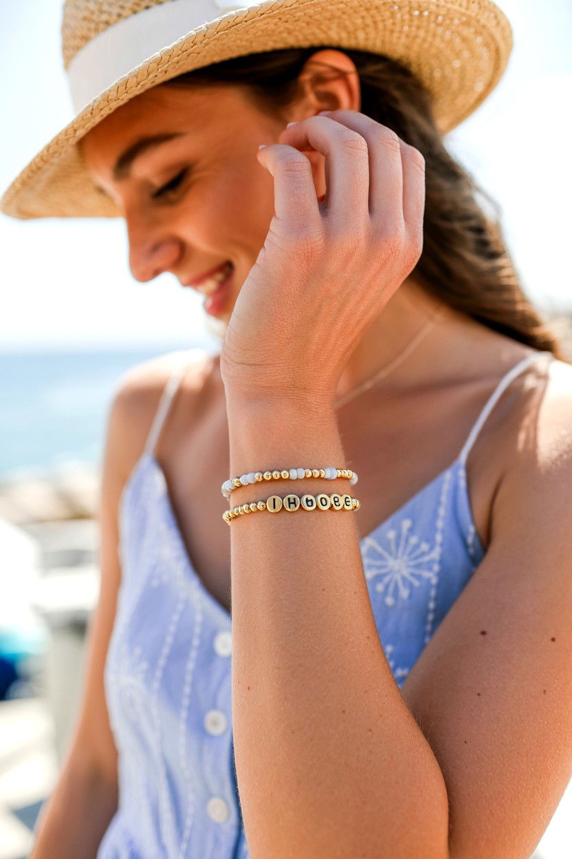 Morse Code Bracelet - 25 Valentine's Day Personalized Jewelry Ideas