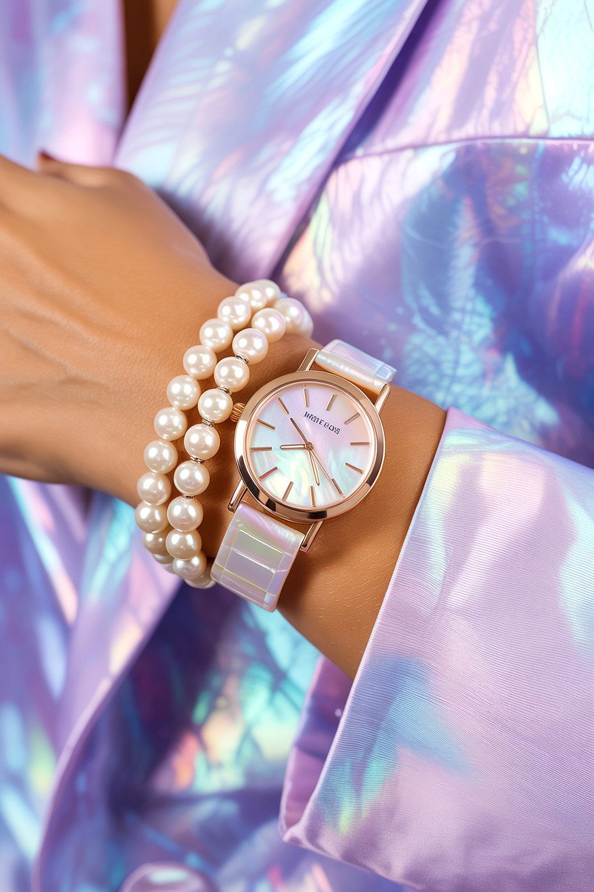 Mother Of Pearl Watch - 25 Valentine's Day Watch Ideas