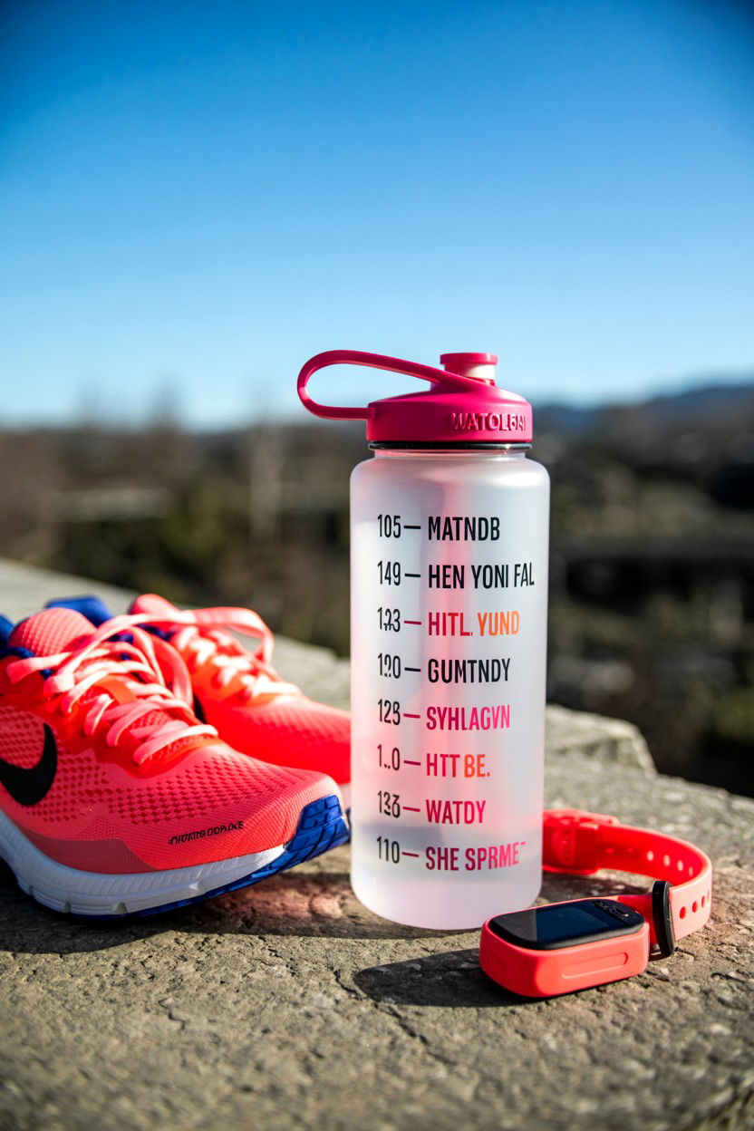 Motivational water bottle - 25 Valentine's Day Gifts for Daughter