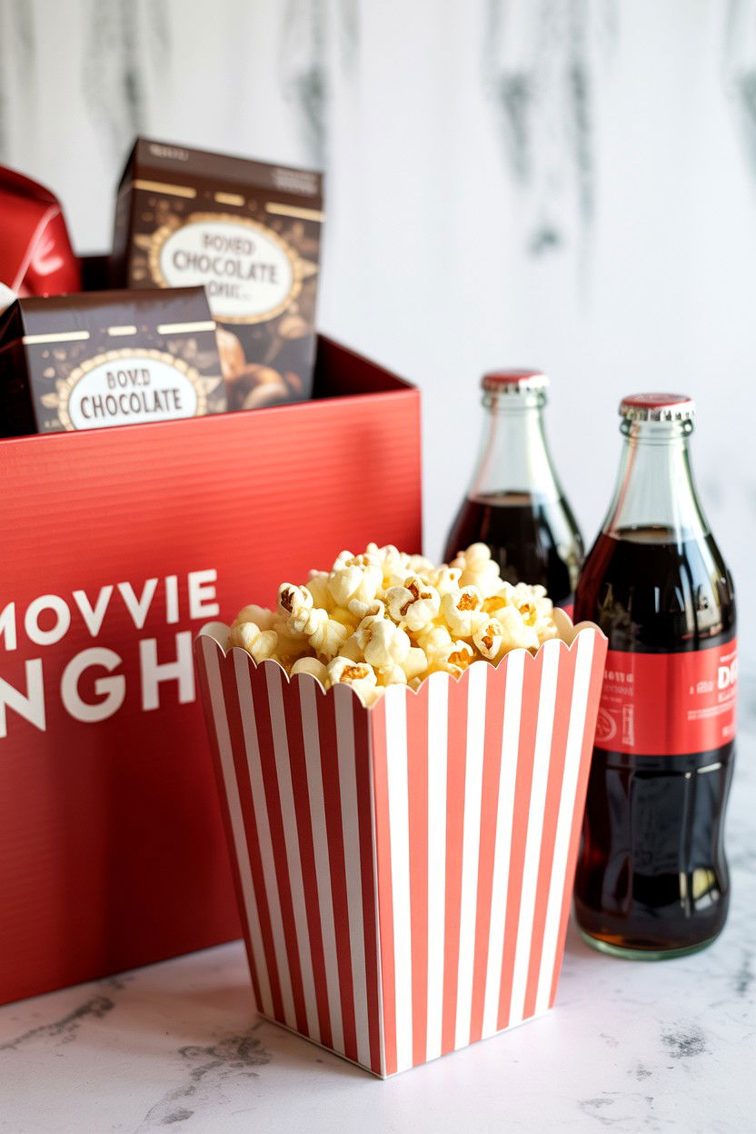 Movie Night Box - 25 Valentine's Day Gifts for Neighbors