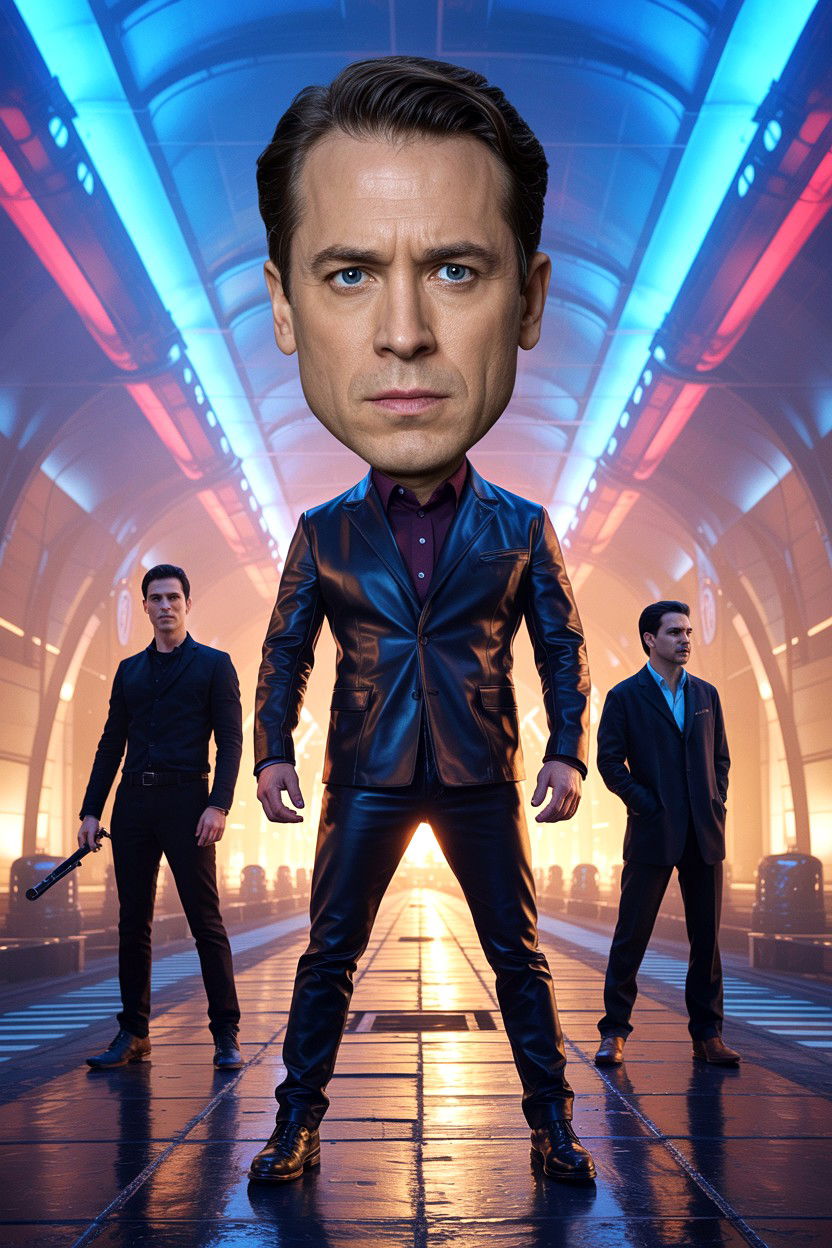 Movie Poster Caricature - 25 Valentine's Day Caricature Gift Ideas