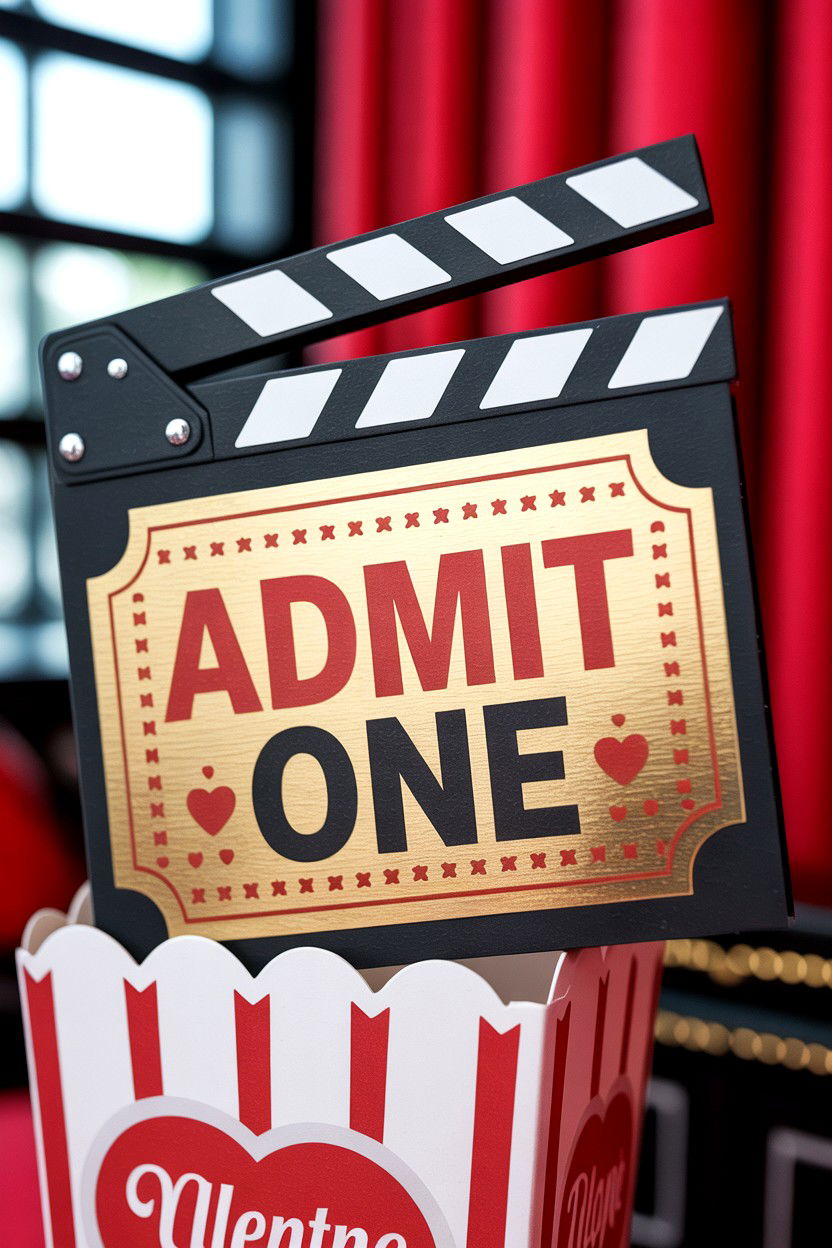 Movie Theme Card - 25 Valentine's Day Card Ideas for Boyfriend