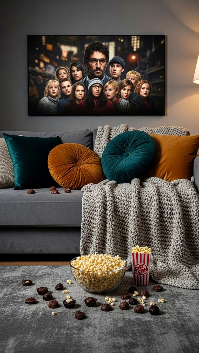 Movie marathon on the couch - 25 valentine's day activities for everyone