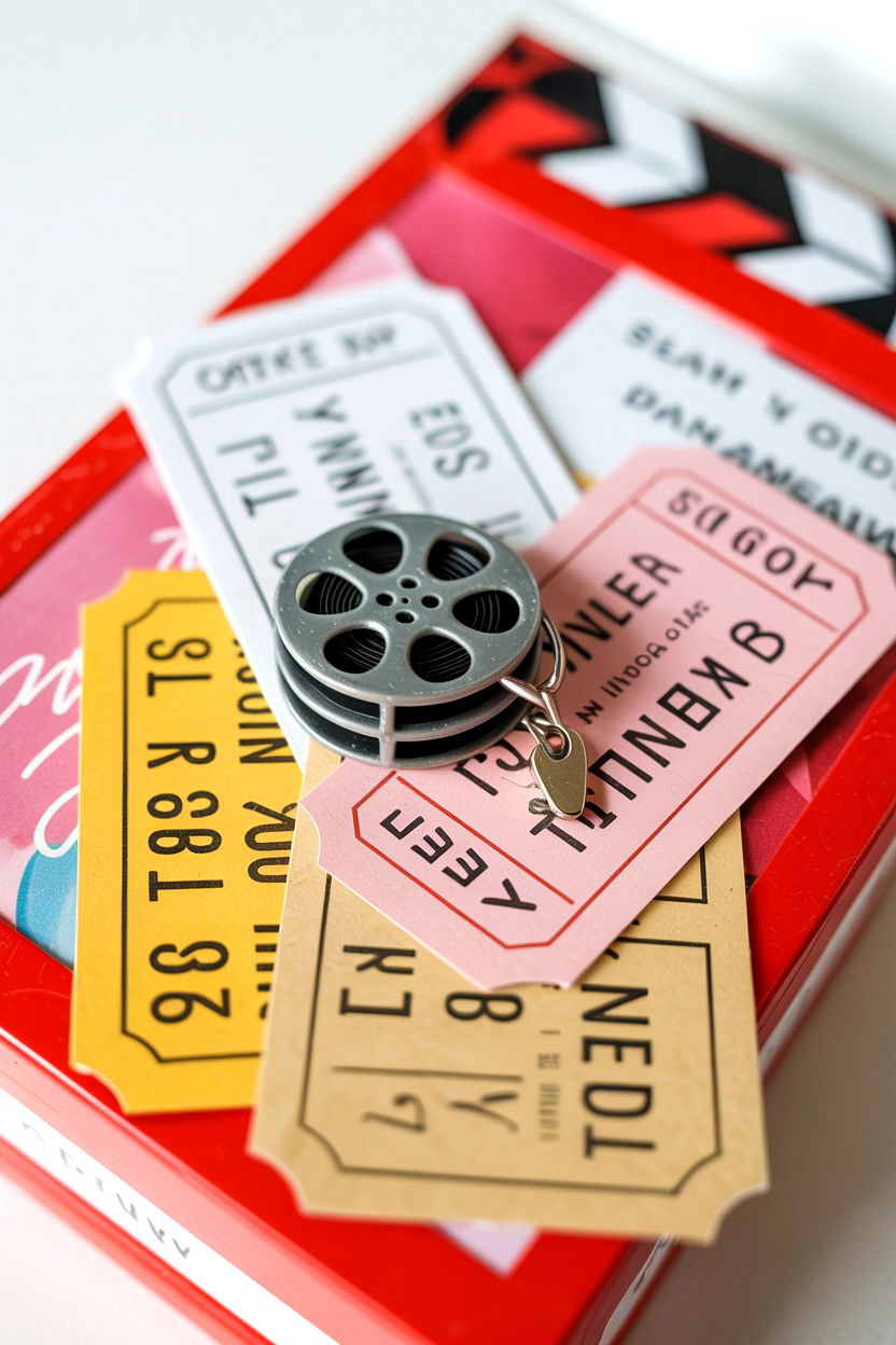 Movie ticket stubs - 25 Valentine's Day Time Capsule Ideas