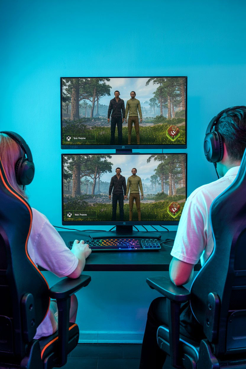 Multiplayer Online Game - 25 Long Distance Valentine's Day Countdown Ideas