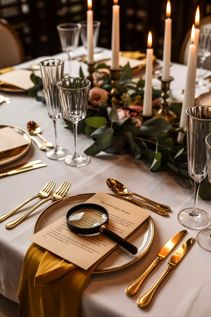 Murder Mystery Dinner - 25 Valentine's Day Experience Gifts for Him