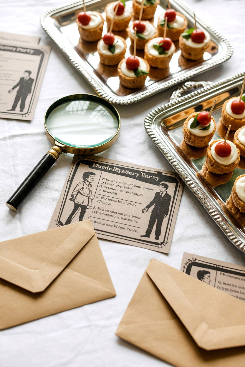 Murder Mystery Party - 25 Valentine's Day Party for Adults