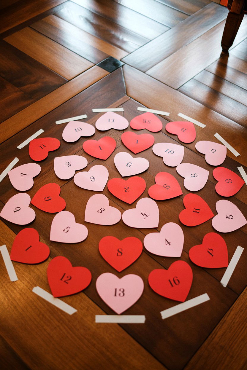 Musical Hearts Memory Game - 25 Valentine's Day Memory Games