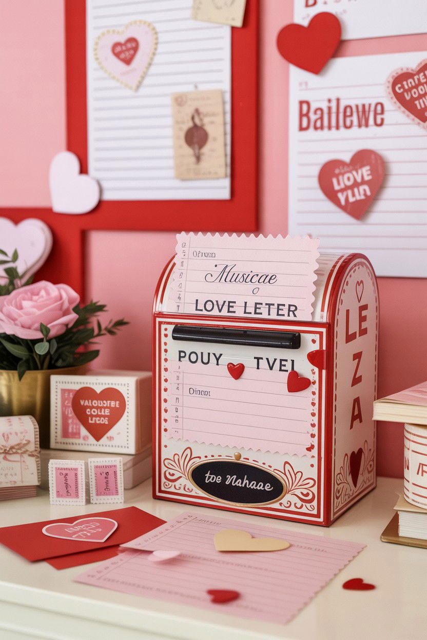 Musical Love Letter - 25 Valentine's Day Karaoke Party Ideas
