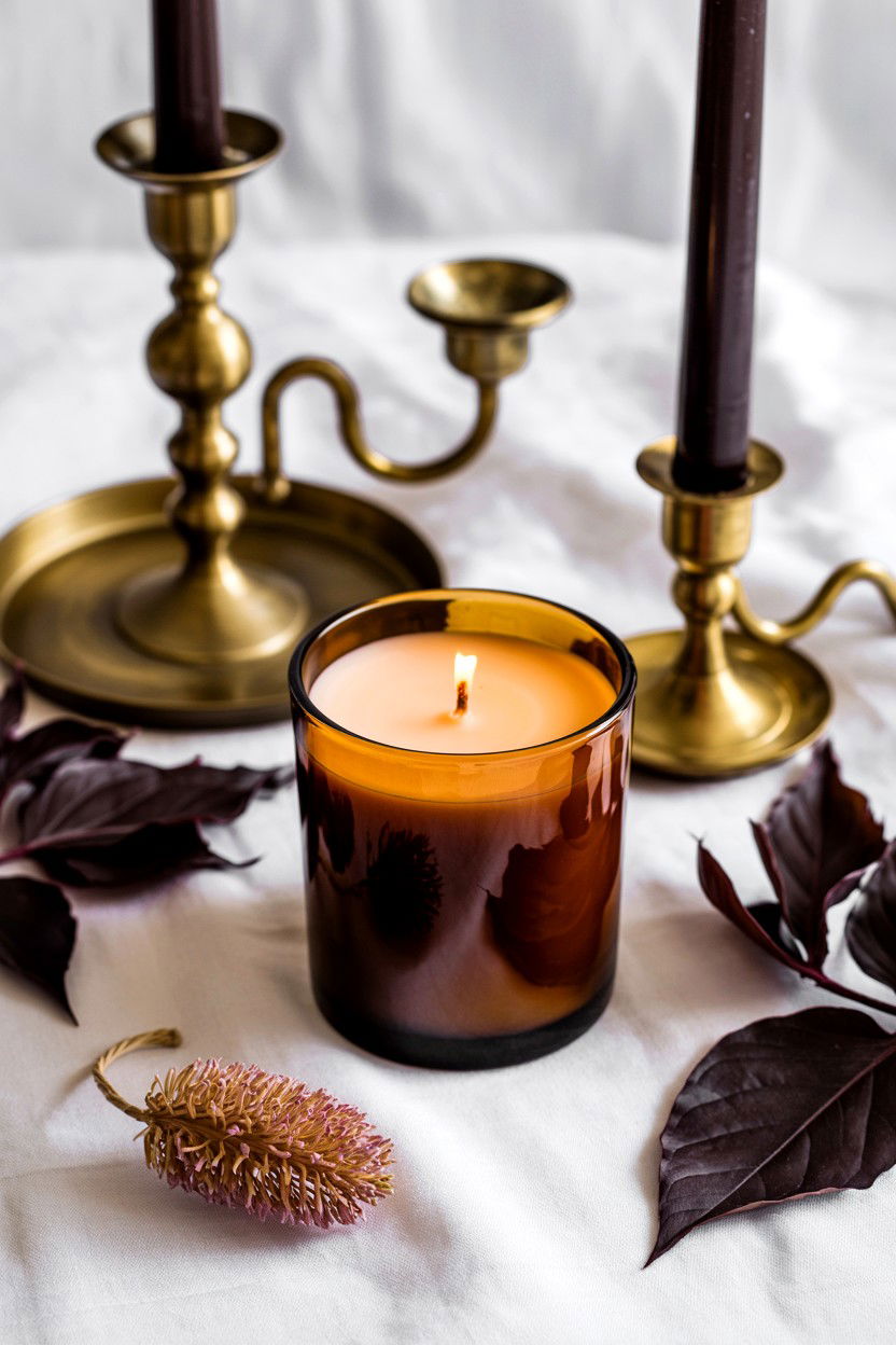 Musk Patchouli Earthy Candle - 25 Valentine's Day Scented Candle Ideas