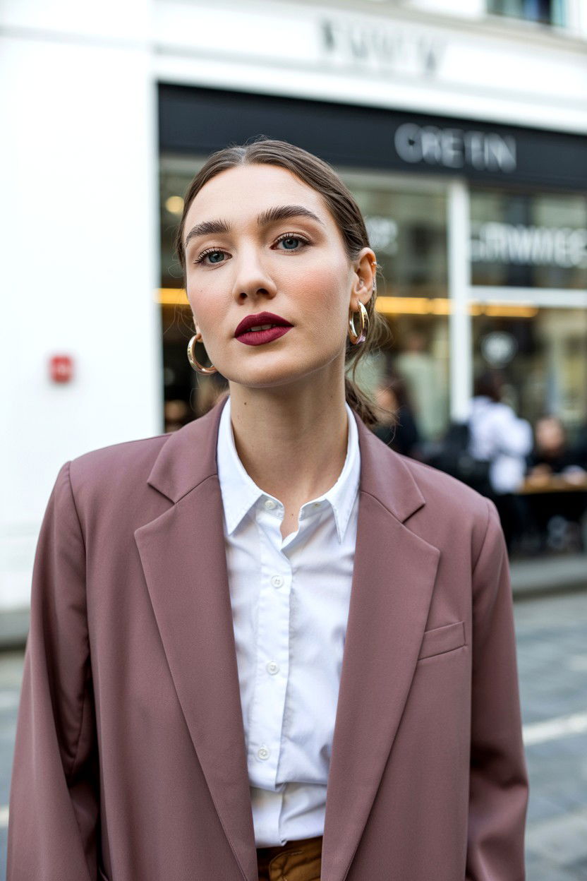 Muted Berry Lipstick - 25 Berry Lip Valentine's Day Looks