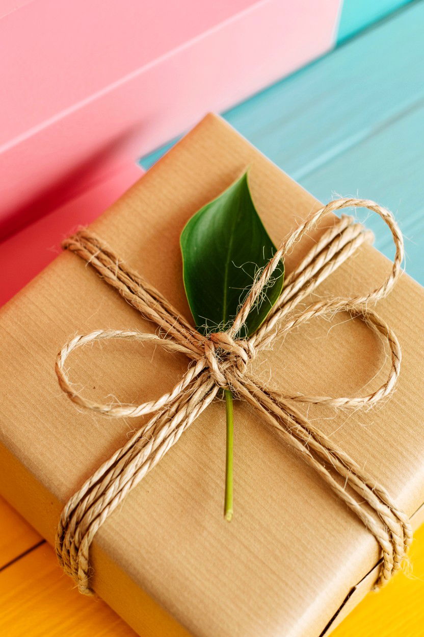 Natural Twine Tie - 25 Valentine's Day Packaging Ideas