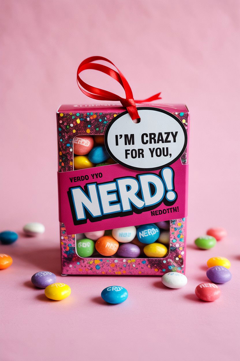 Nerds candy puns - 25 Valentine's Day Candy Sayings