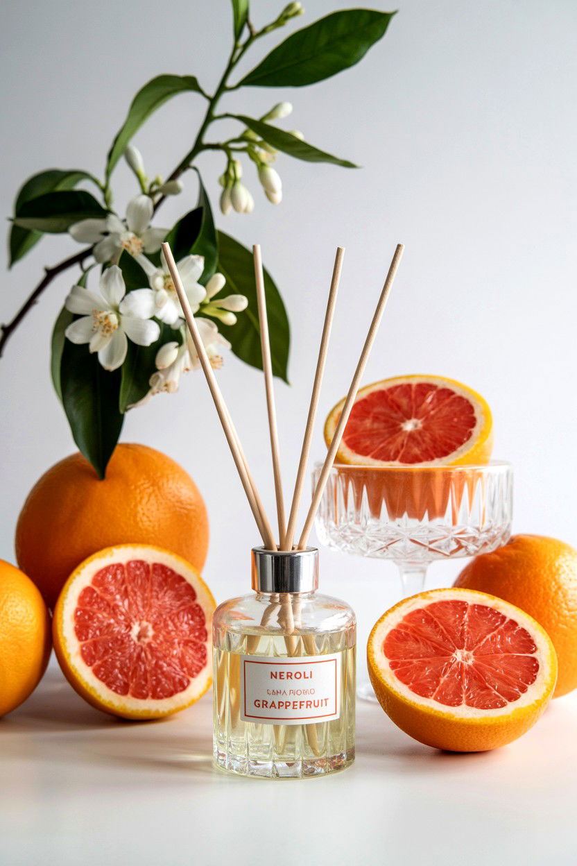 Neroli and grapefruit diffuser blend - 25 Valentine's Day Diffuser Blend Ideas