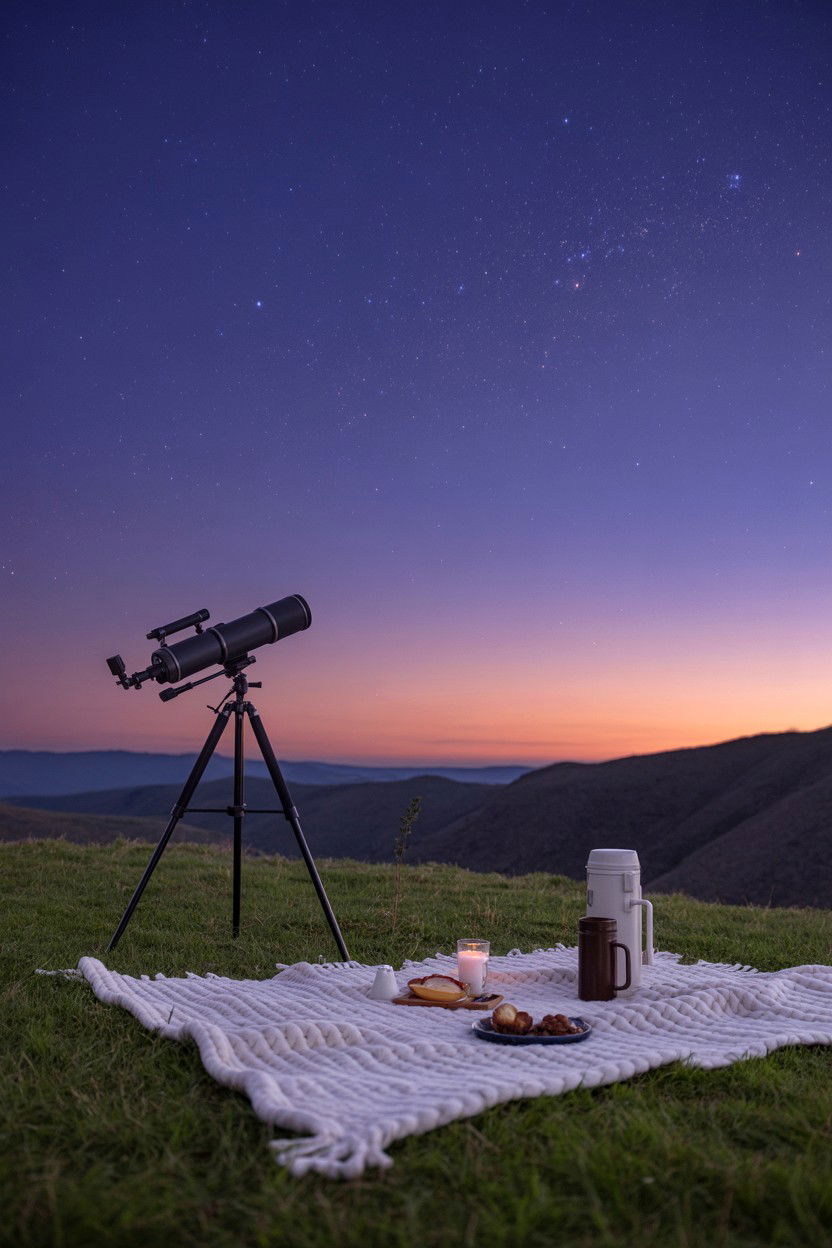Night Sky Stargazing - 25 Valentine's Day Romantic Gesture Ideas