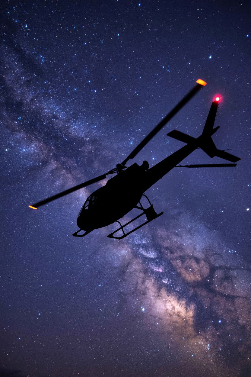 Night Sky Stargazing Flight - 25 Valentine's Day Helicopter Tour Ideas