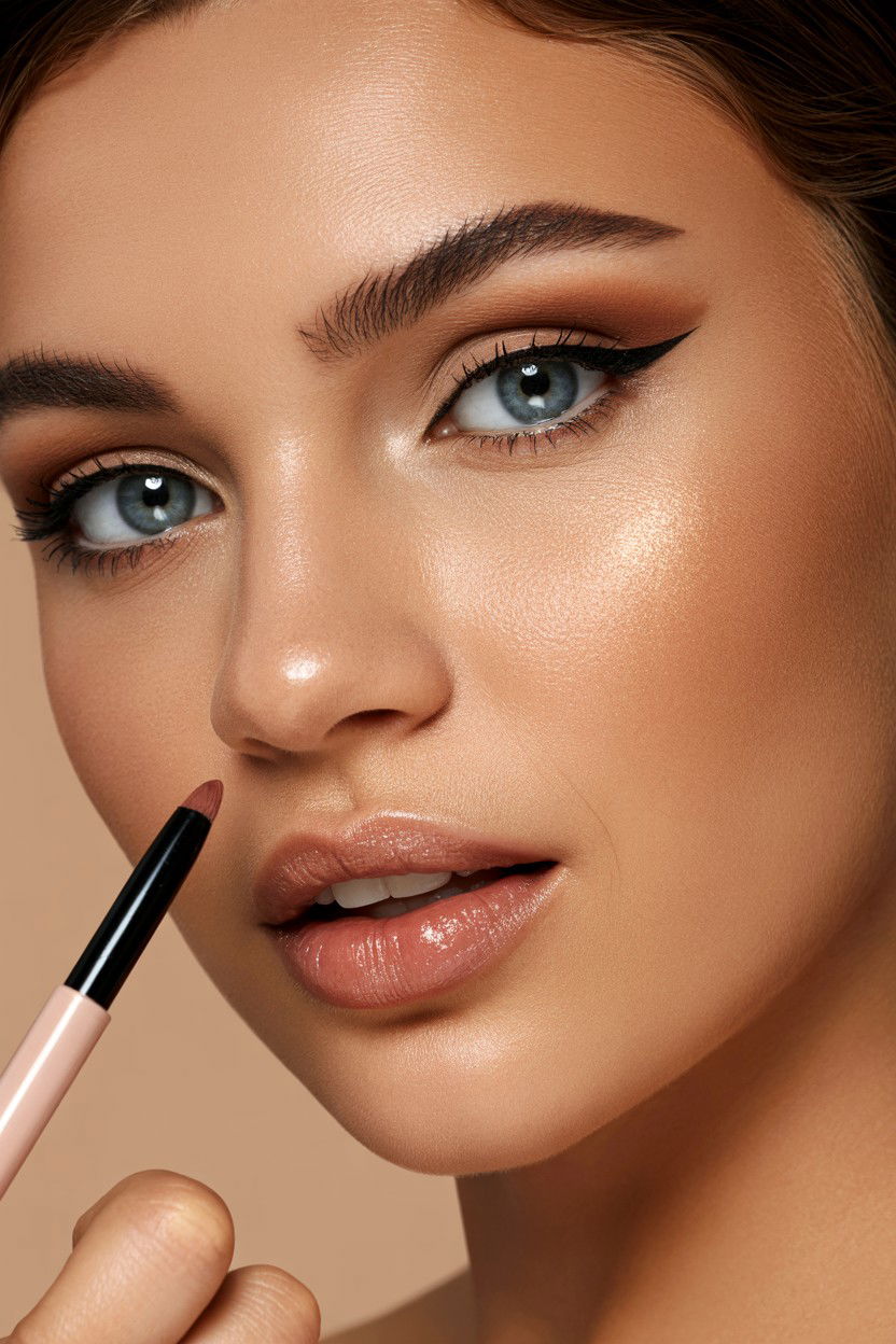 Nude Makeup - 25 Valentine's Day Makeup for Beginners