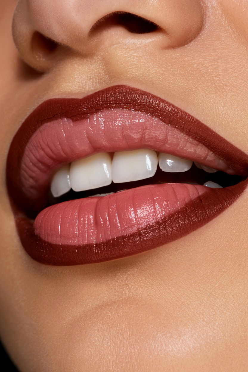 Ombre Lip Look - 25 Valentine's Day Lip Looks