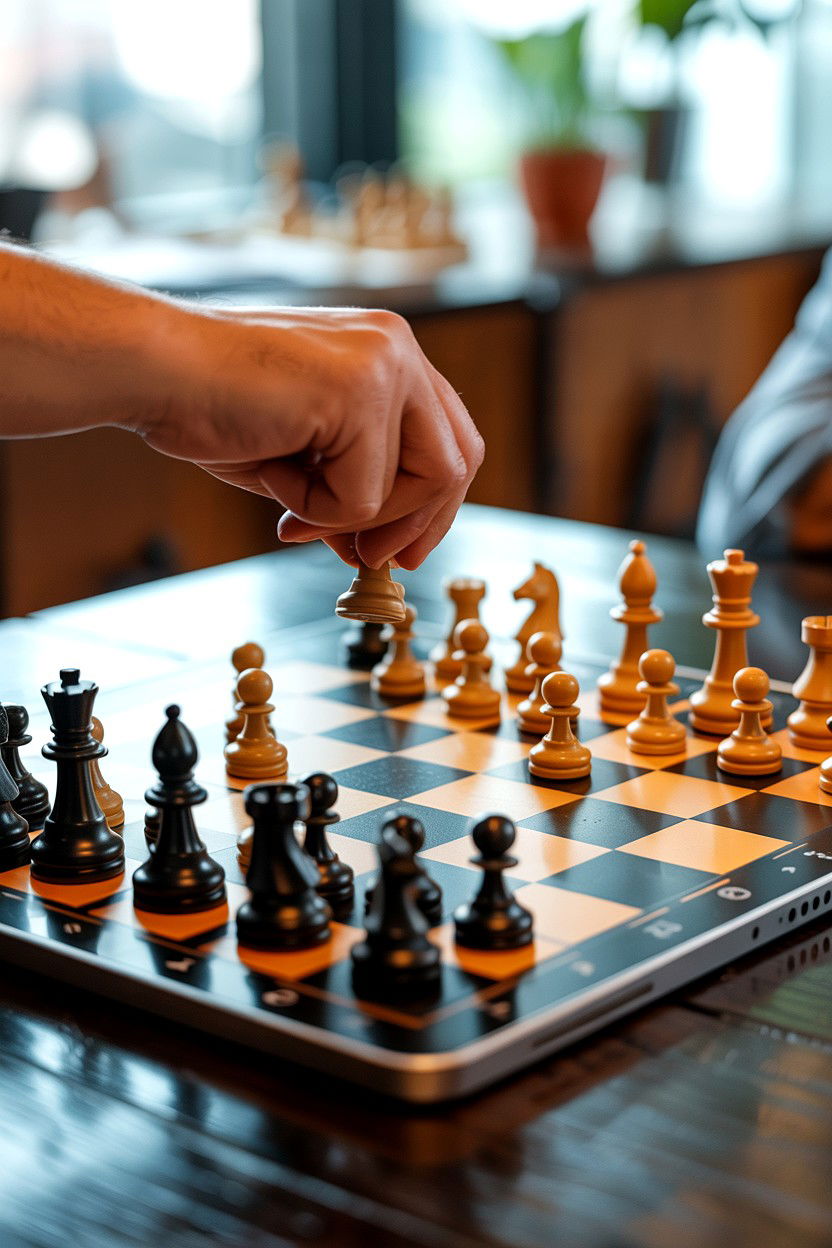 Online Chess Match - 25 Long Distance Valentine's Day Game Night Ideas