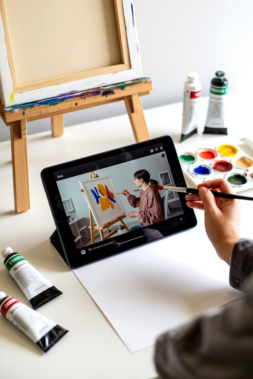 Online art class - 25 Valentine's Day Digital Gift Ideas