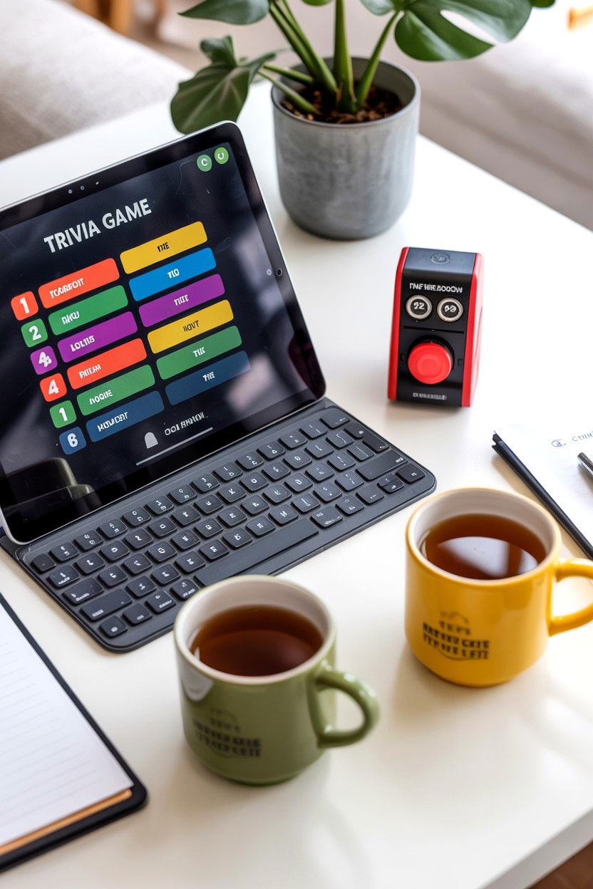 Online trivia game - 25 Valentine's Day Virtual Experience Ideas