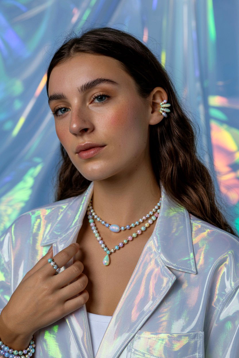 Opal Shimmer Effect - 25 Valentine's Day Highlighter Looks