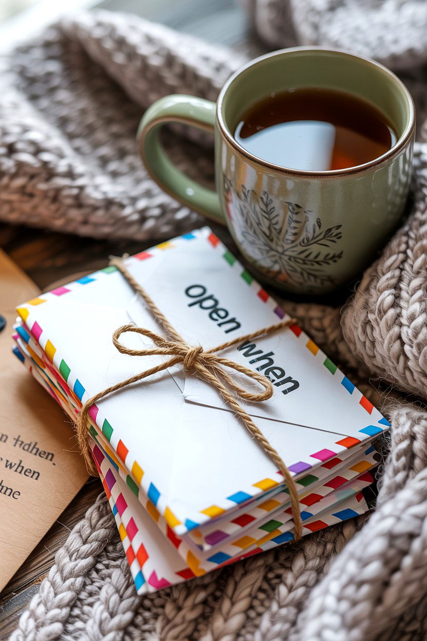 Open When Letters - 25 Long Distance Valentine's Day Gift Ideas