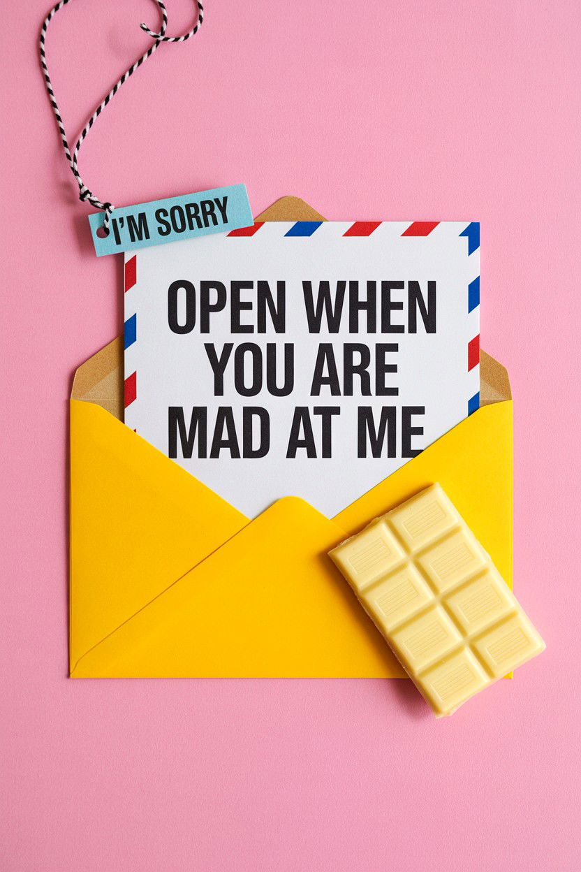 Open When You Are Mad At Me - 25 Open When Letters Ideas for Boyfriend
