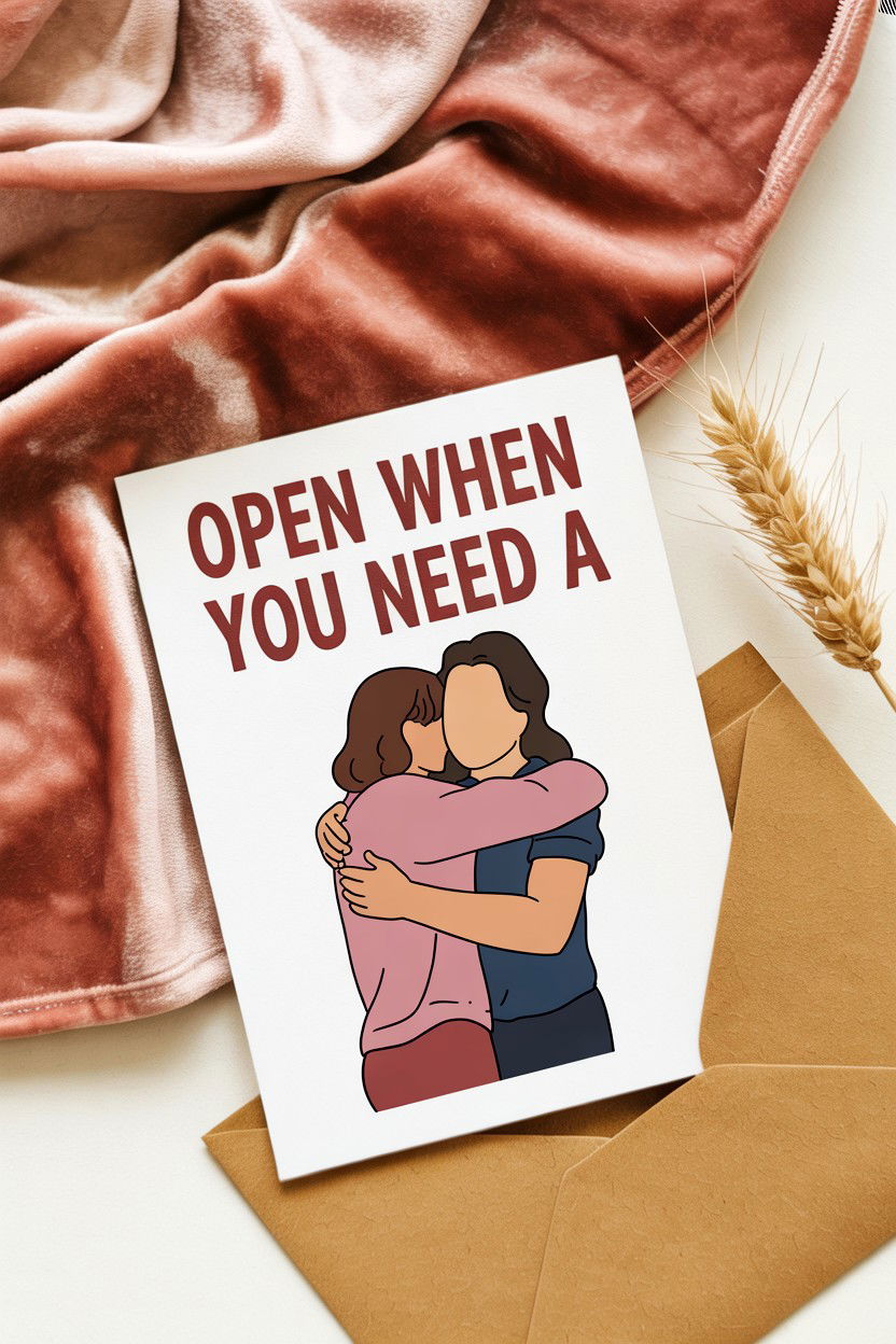 Open When You Need A Hug - 25 Open When Letters Ideas for Boyfriend