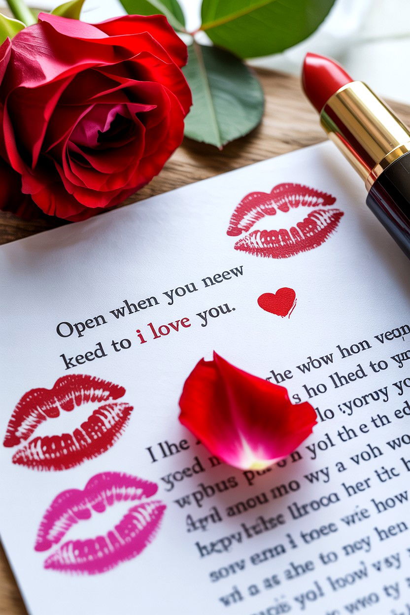 Open When You Need To Know I Love You - 25 Open When Letters Ideas for Boyfriend