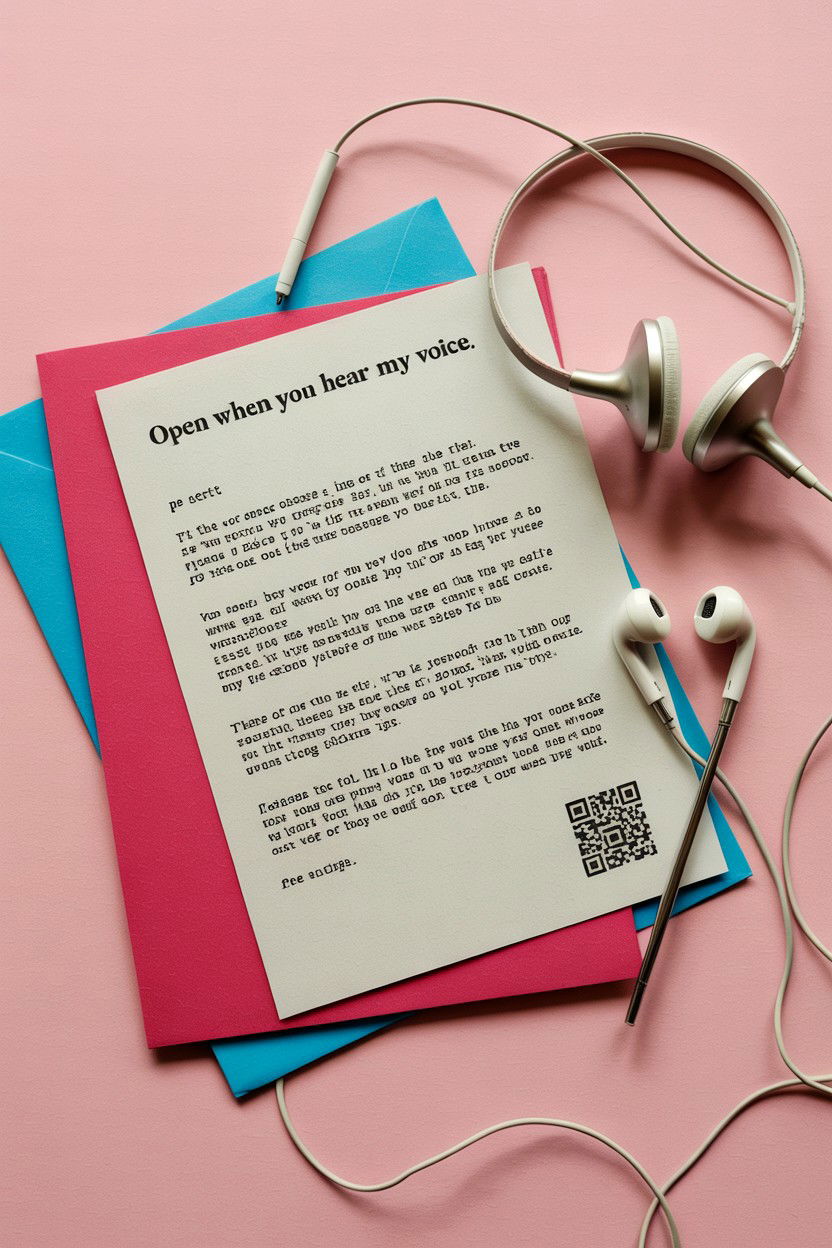 Open When You Want To Hear My Voice - 25 Open When Letters Ideas for Boyfriend