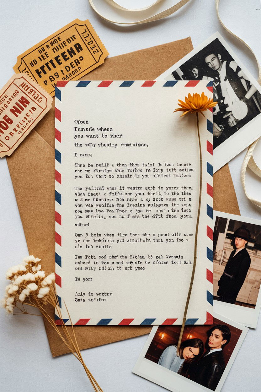 Open When You Want To Reminisce - 25 Open When Letters Ideas for Boyfriend